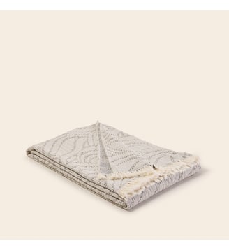 Couvre-Lit  Jacquard motif abstrait Madura