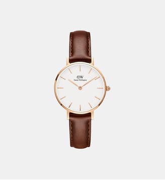 Montre Petite Blanc DW00100231 - Daniel Wellington - Doré rosé