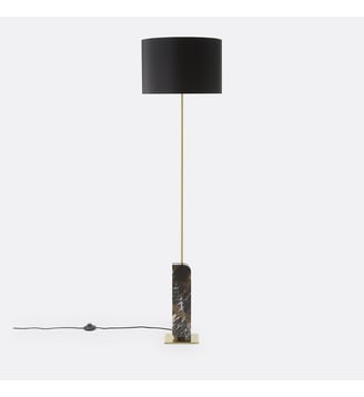 Lampadaire marbre - La Redoute Interieurs - Noir