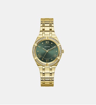Montre Sport dame Vert GW0033L8 - Guess - Doré