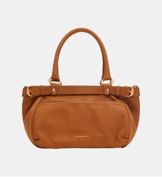 Petit Sac Lune En Cuir - Vanessa Bruno - Cognac