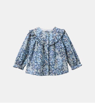 Blouse en tissu Liberty - Cyrillus - Liberty berry harvest