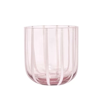 verre en verre à rayures - OYOY - Violet
