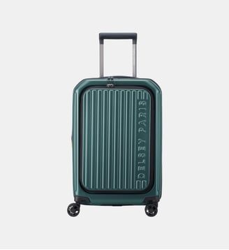 Valise rigide SECURITIME ZIP 4RR 55 cm - Delsey Paris - Vert profond