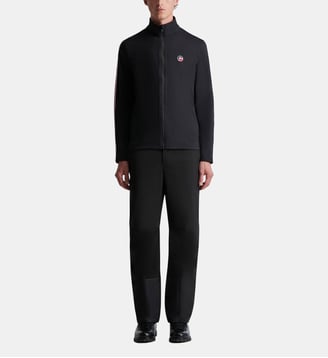 Veste technique mariozip col montant coupe regular - Fusalp - Noir et spicy