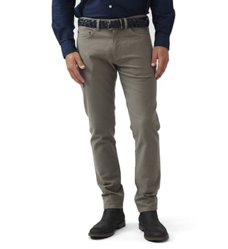 Jean droit en coton stretch Motion 2 - Rodd & Gunn - Pebble