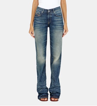 Regular Jeans Regular Waist D-Heel - Diesel - Bleu moyen