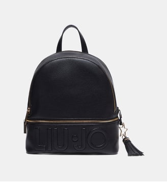 Sac à dos avec charm - Liu Jo - Noir