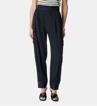 Pantalon ballon poches battle - Ikks - Marine fonce