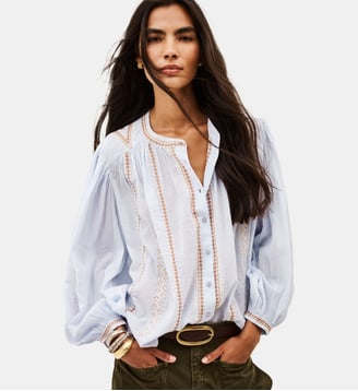 Chemise Mona - Ba&sh - Ciel