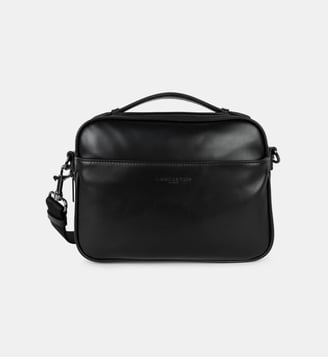 Sac reporter Capital en cuir - Lancaster - Noir