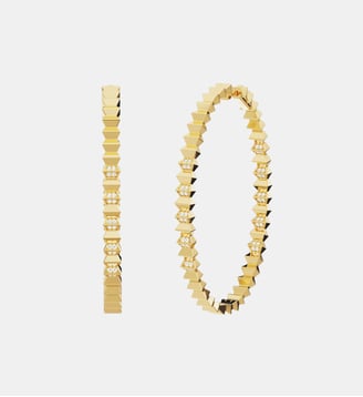 Boucles D'Oreilles Up and Down - APM Monaco - Jaune