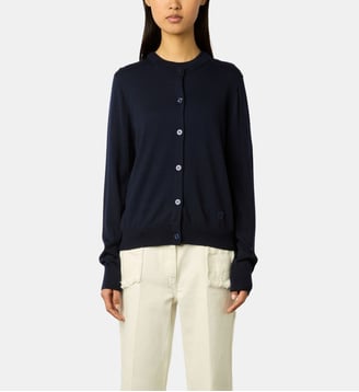 gilet en laine mérinos - lyane - Gerard Darel - Marine