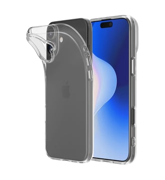Coque iPhone 16 souple Made In France - Essentiel B - Transparent
