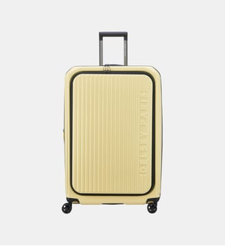 Valise rigide SECURITIME ZIP 4RR 75 cm - Delsey Paris - Jaune pâle