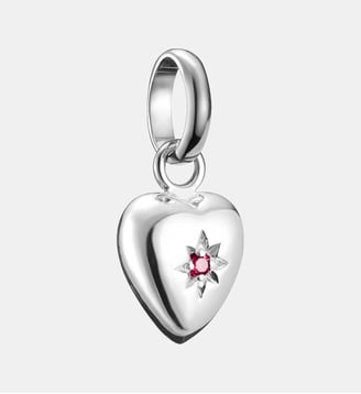 Pendentif Charm cœur avec étoile Connect - Thomas Sabo - Argent