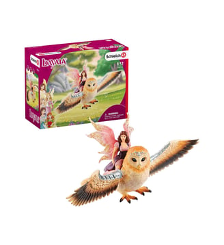 Elfe à dos de chouette scintillante - Schleich - Multicolore