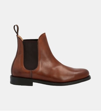 Chelsea boot - cuir lisse - Bowen - Marron clair