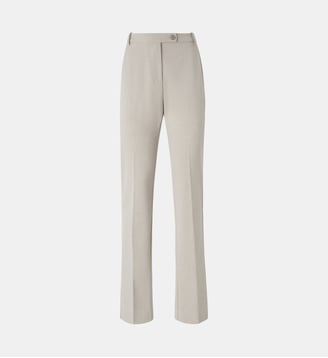Pantalon avec fermeture zippée au dos - Pinko - Gris