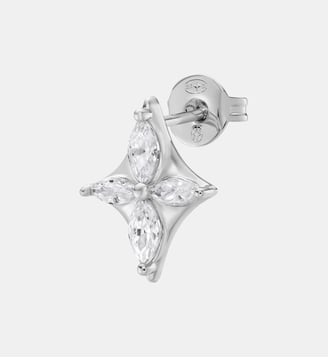 Boucle d'oreille puce Radieuse argent - Nebuleuse Bijoux - Argent