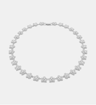 Collier Ariana Grande x Swarovski, Fleur, Métal rhodié - Swarovski - White et rrhodium plated