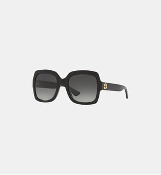 Lunettes de soleil Rectangulaire GG0036SN - Gucci - Noir