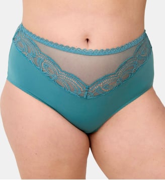 Culotte taille haute Envie Verte - Maison Lejaby - Yucca