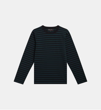 t-shirt en coton - Agnès b. - Noir vosges