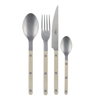 Ménagère 24 pièces, Bistrot Vintage - Sabre - Mastic