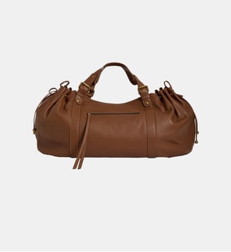 sac à main en cuir - 72h - Gerard Darel - Tan