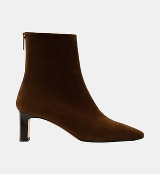 Nora - Bottines En Cuir Chèvre Cognac - Parallèle - Cognac