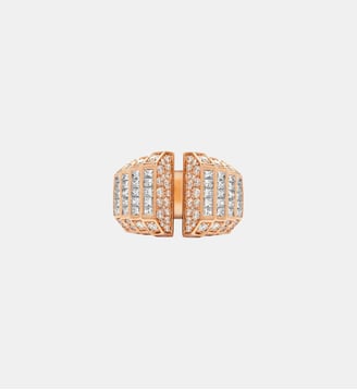 Bague Meaningful Diamants et Or Rose - Statement - Or rose