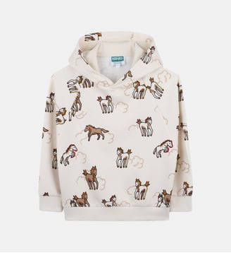 Sweat à capuche - Kenzo Kids - Pale trench
