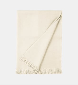 Maxi étole en voile de cachemire  - Bompard - Camel