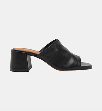 Mules à talons Butterfly en cuir - Jonak - Noir