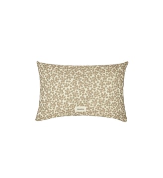Coussin Wabi-Sabi rectangulaire en double gaze de coton lavé - Nobodinoz - Vert clair