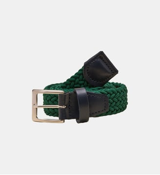 Ceinture tressée - Cyrillus - Vert sapin