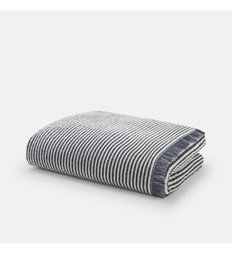 Drap de bain éponge rayée Malo La Redoute Interieurs