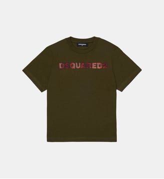 T-shirt avec logo - Dsquared2 - Kaki