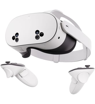 Casque de réalité virtuelle Quest 3S 256 Go - Meta - Blanc