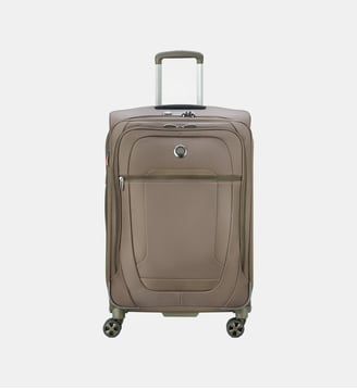 Valise souple HELIUM DLX 4RR 71 cm - Delsey Paris - Moka