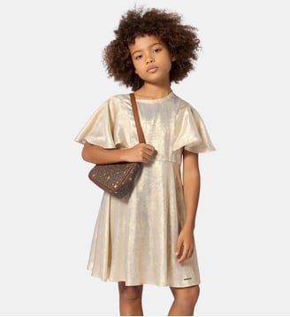 Robe manches courtes - Michael Kors Kids - Aspen gold