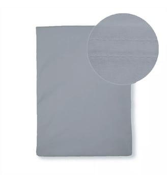 Drap plat percale de coton - Garnier Thiebaut - Givre
