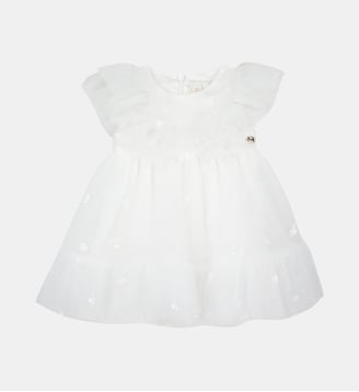 Robe -  tulle plumetis - Tartine Et Chocolat - Écru