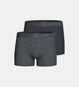 Pack 2 Boxers d'homme en Lyocell - Impetus - Bleu marine