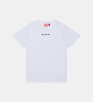 T-shirt avec logo - Diesel Kids - Blanc