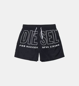 Boxer de bain à logo - Diesel Kids - Noir