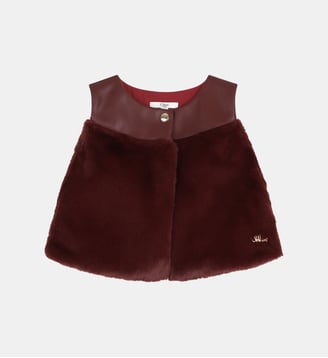 Gilet sans manches - Chloe Kids - Aubergine