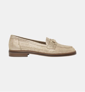 Mocassins Alanna en cuir - Bocage - Or