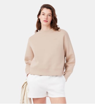 Sweatshirt oversize jersey double face Lacoste